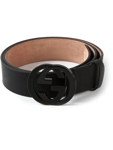 gucci mens belt black buckle|gucci belt men original.